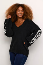 Afbeelding in Gallery-weergave laden, CRFionas Knit Pullover 10611988 Pitch Black
