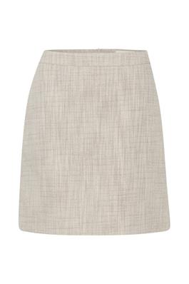 CRTurid Skirt 10612139 Sand Herringbone