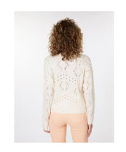 Afbeelding in Gallery-weergave laden, Sweater V-neck ajour SP23.02012 off white
